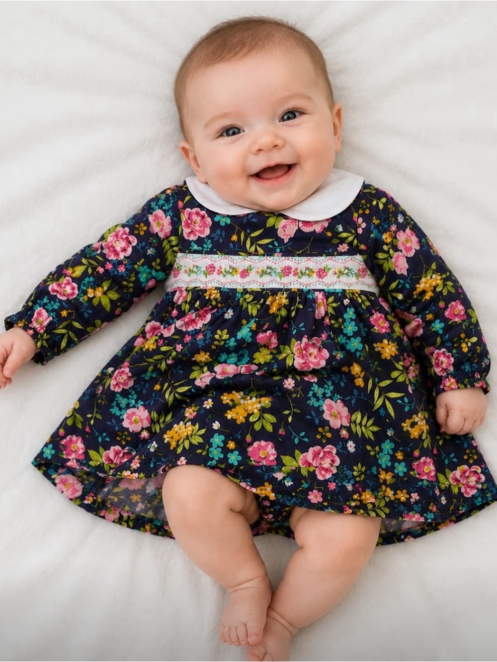 Iris & Ivy Smocked Dress